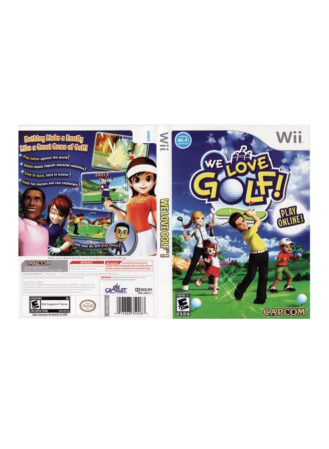 كابكوم لعبة "We Love Golf!" لجهاز نينتندو وي - رياضات - nintendo_wii - Image 2