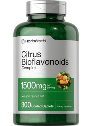 Citrus Bioflavonoids Complex | 1500mg | 300 Caplets | Vegetarian, Non-GMO, and Gluten Free Formula | Value Size Supplement | by Horbaach - pzsku/Z086A13ADB679F0B54EDDZ/45/_/1681700815/fcb0115a-f92b-4d45-9786-c0fde79ce265