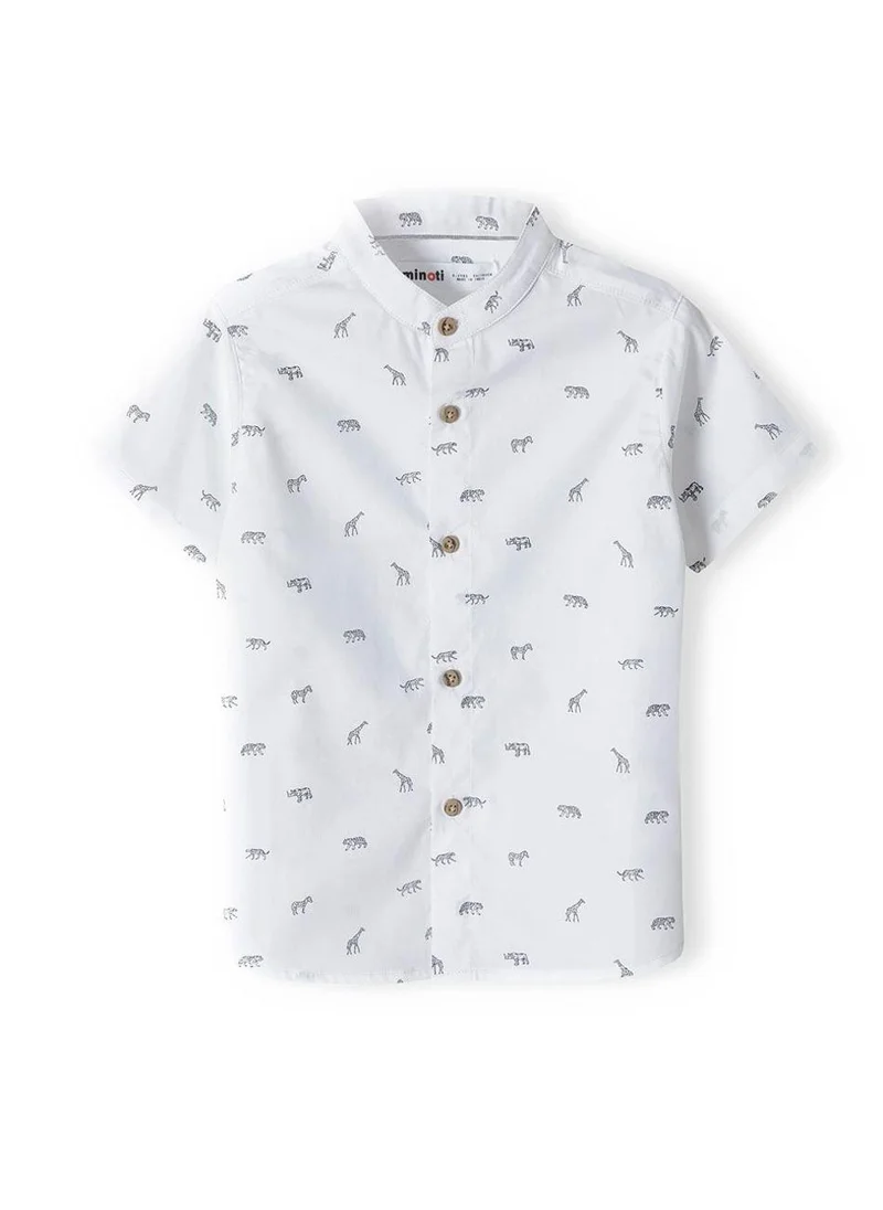MINOTI Baby Poplin Printed Shirt