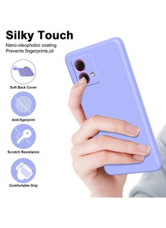 STAUD Motorola Edge 40 NEO Case Cover,Silicone Mobile Phone Accessories with Anti-drops Anti-fingerprints Camera Protector Super Soft Comfortable Touch Feeling Back Shell Cover For Motorola Edge 40 NEO  - Image 2