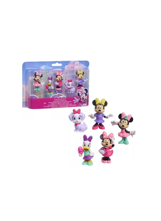 Disney Disney Junior Minnie Mouse Collectible Figure Set (6 cm, Pack of 5)  - Image 1