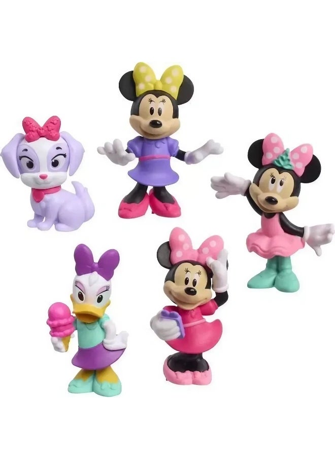 Disney Disney Junior Minnie Mouse Collectible Figure Set (6 cm, Pack of 5)  - Image 3