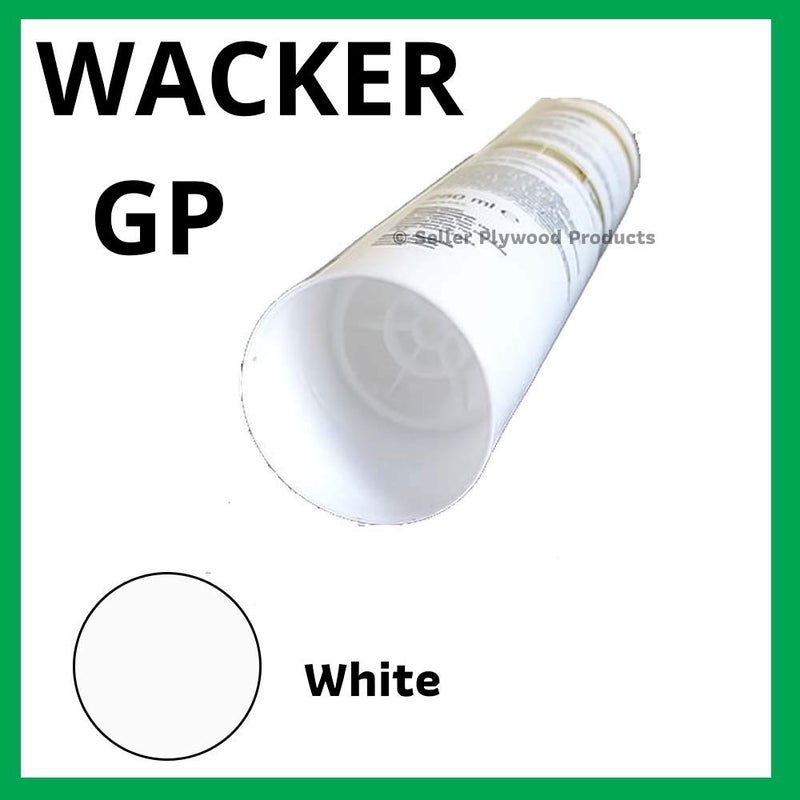 WACKER GP_AC Premium Silicone Sealant For Bonding, Gap Filling & Repair - Glass, Tiles, PVC, Metal & More (Black), 1 Cartridge - Image 3