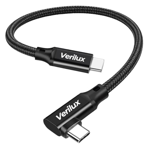 Verilux® PD 100W Type C Cable Fast Charging, 20GBPS Data Cable C Type Fast Charging Support 4K@60Hz HD Video Output, Compatible for iPhone 17/16/15, Galaxy S25/S24/S23, Flash Drive, Portable Travel - Image 1