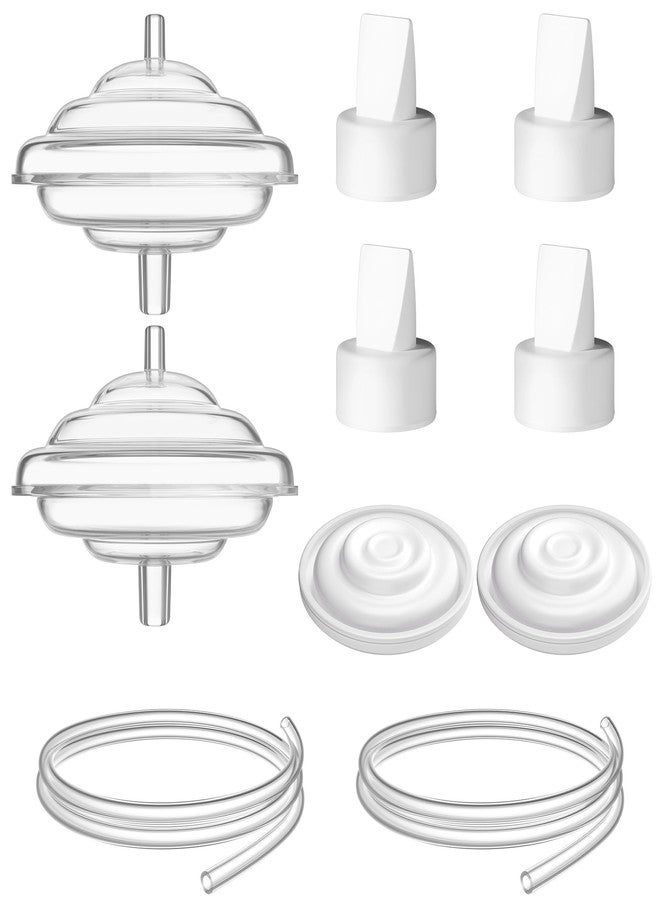 Gotocut Breast Pump Replacement Parts for Spectra Motif Luna Cimilre Ameda MYA Breastpumps, Replace Duckbill Valves Backflow Protector Tubing Membranes for Spectra S2, S1, 9 Plus, Synergy Gold,10PCS - Image 1