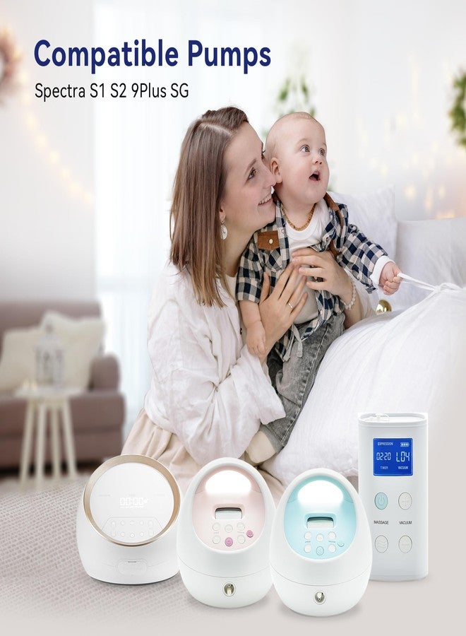 Gotocut Breast Pump Replacement Parts for Spectra Motif Luna Cimilre Ameda MYA Breastpumps, Replace Duckbill Valves Backflow Protector Tubing Membranes for Spectra S2, S1, 9 Plus, Synergy Gold,10PCS - Image 5