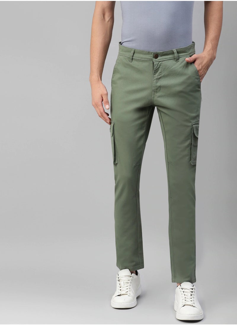 Hubberholme بنطلون كارجو رجالي بقصّة Slim Fit  - Image 2