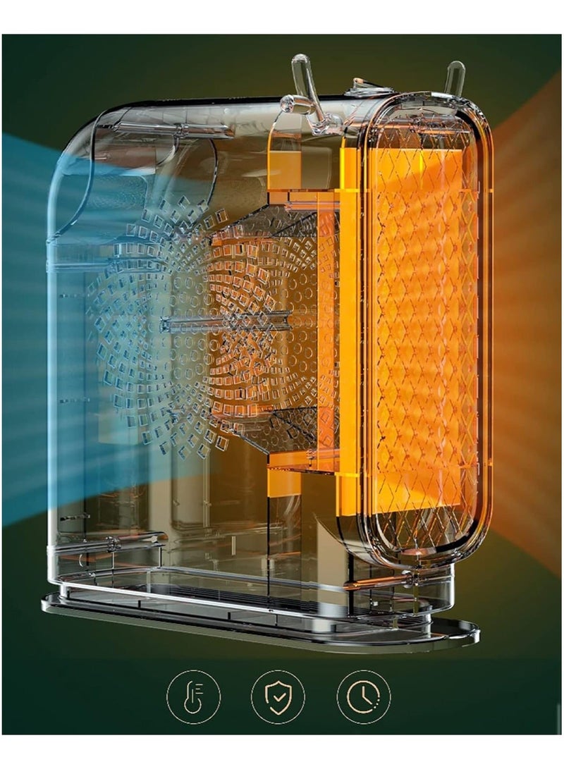 Portable Warmth: Convenient and Energy-Efficient Heater for Any Room in Your Home. - Image 2