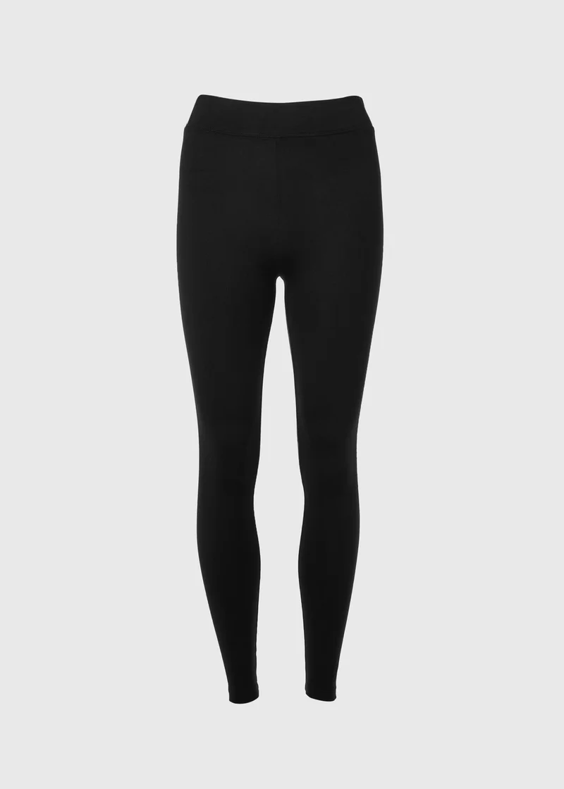 Matalan  2 Pack Black Cotton Leggings for Women | Best Price UAE