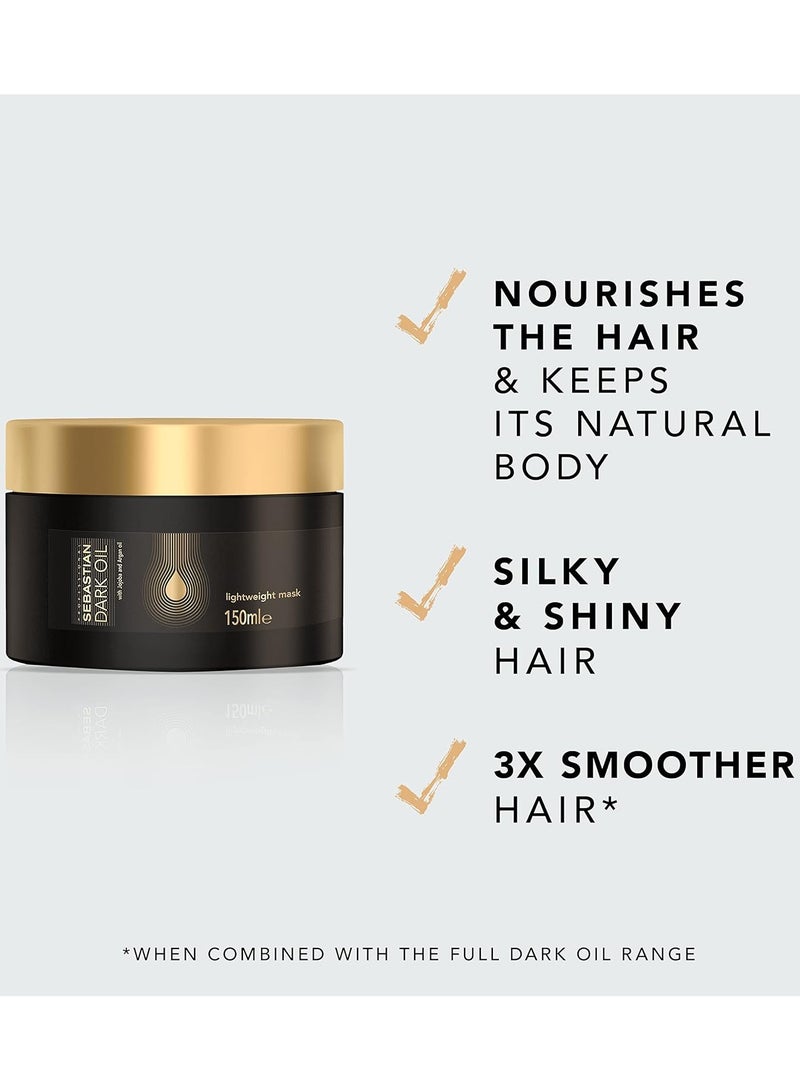 سيباستيان بروفيشنال قناع سيباستيان دارك أويل خفيف الوزن 150 مل - Image 2