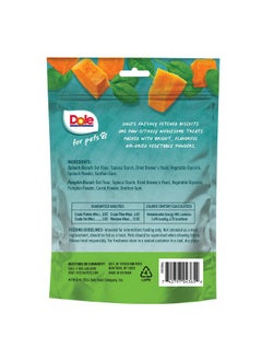 Dole Dole for Pets Freshly Fetched Dog Biscuits, Spinach & Pumpkin Flavor Dog Treats, 7oz | Flavored with Real Veggies, No Wheat, Corn, Soy, Artificial Flavors, Colors, Preservatives, or Animal Products  - Image 5