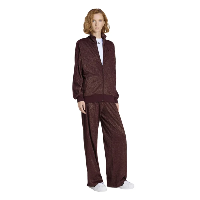 adidas Originals MAROON/GOLDMT ADIDAS ORIGINALS LUREX FIREBIRD TRACK TOP for Women | Best Price UAE