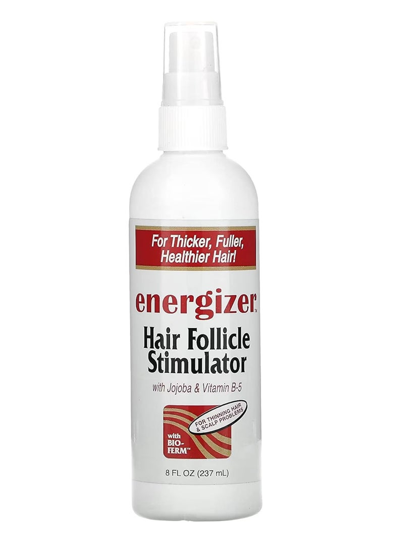 Hobe Labs - Hope Labs, Energizer, Hair Follicle Stimulator, Enriched with Jojoba and Vitamin B-5, 8 fl oz (237 ml) - Image 1