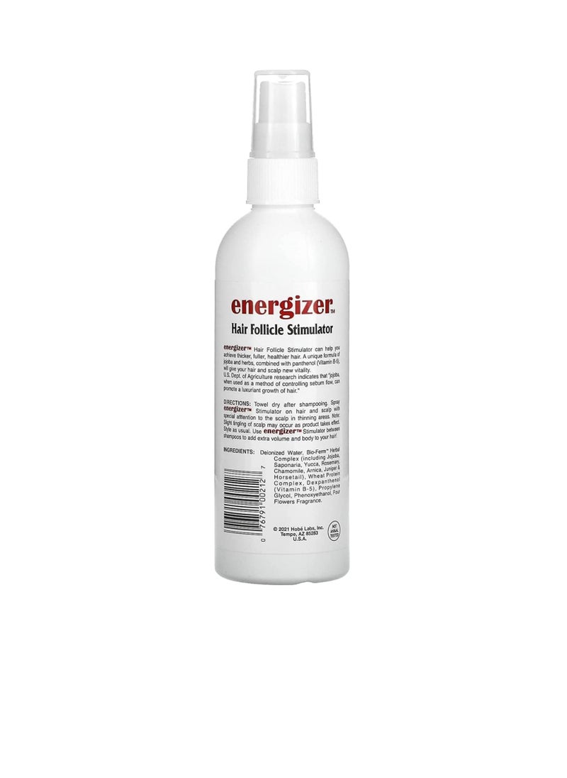 Hobe Labs - Hope Labs, Energizer, Hair Follicle Stimulator, Enriched with Jojoba and Vitamin B-5, 8 fl oz (237 ml) - Image 1