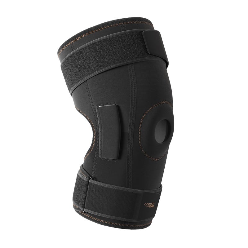 Copper Fit Natural Motion Knee Brace TRIPIVOT Hinge Adjustable One Size Fits Most