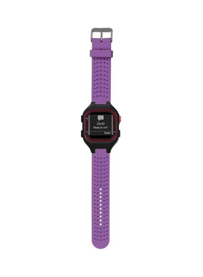 NIBEMINENT Male Adjustable Wrist Strap For Garmin Forerunner Purple - Image 2