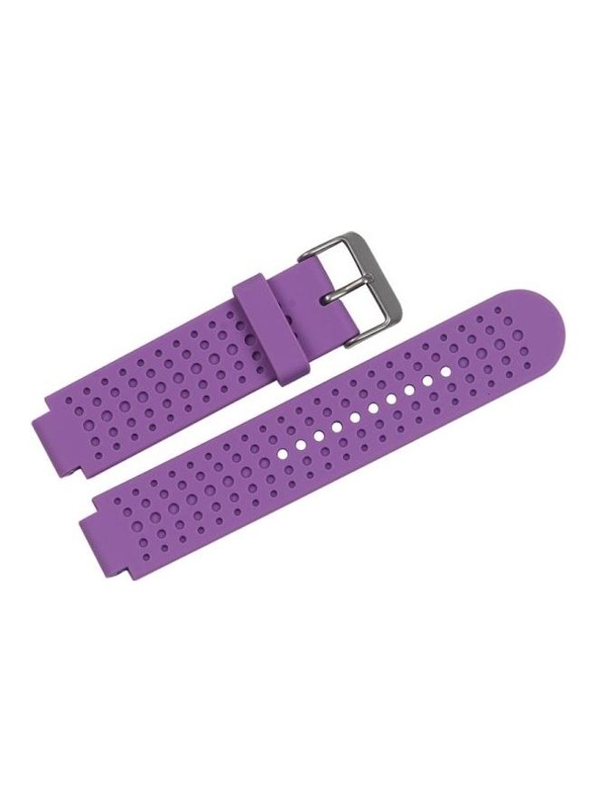 NIBEMINENT Male Adjustable Wrist Strap For Garmin Forerunner Purple - Image 1