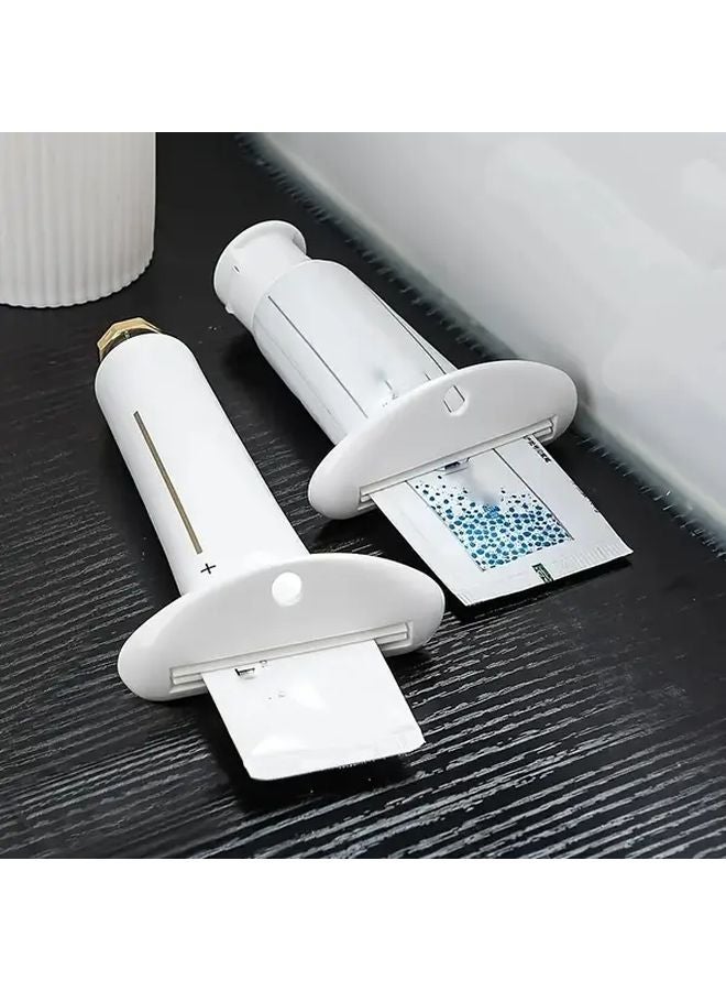 4pcs Manual Toothpaste Tube Squeezer With Grip For Creams And Lotions Travel Organizer - Image 5