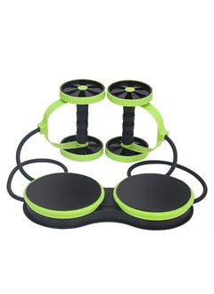 Generic Multifunction Abdominal Wheel - Green/Black  - Image 1