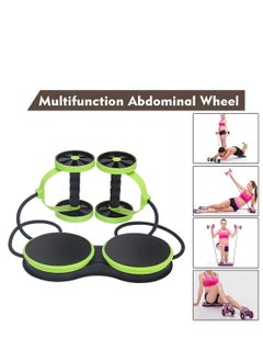 Generic Multifunction Abdominal Wheel - Green/Black  - Image 2