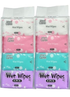 Mani Curex wet wipes 8X8 (64PCS)  - Image 1