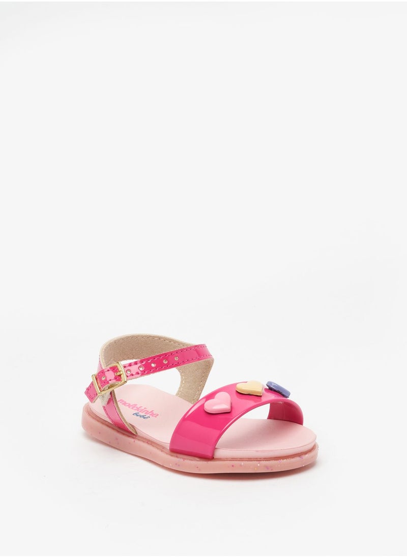 MOLEKINHA - Infant Gloria Back Strap Sandals - Image 1