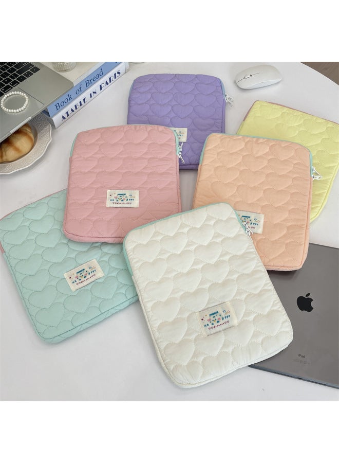 41251 South Korea Soft Ipad Liner Bag 11 Inch Tablet Computer Bag 14-15 Inch Notebook Storage Bag-Color:Pink-Size:11inch  - Image 2