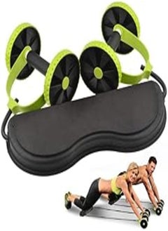 OR Revoflex Xtreme -New Core Double Wheels Ab Roller Pull Rope Abdominal Waist Slimming Abdominal Exercise Equipment 