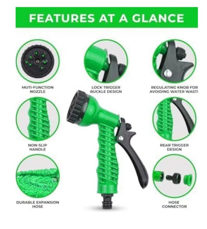 MAGIC HOSE Water Hose With Water Pump Nozzle Green 45metergemini - Image 4