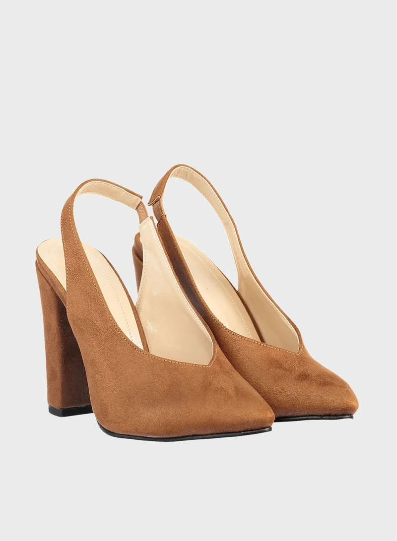 ترينديول Slingback High Heel Pump