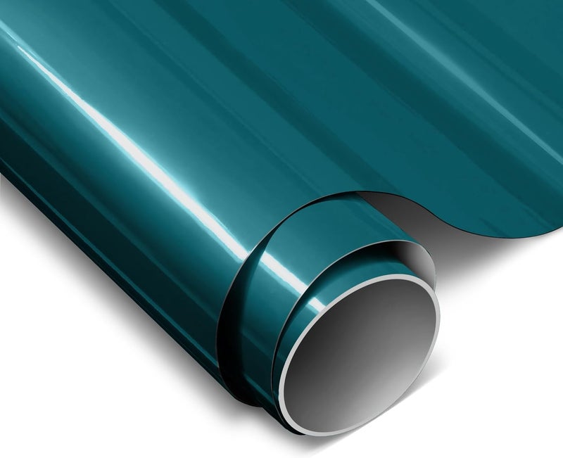 VViViD ColorFusion PPF by , Gloss Petrol Blue Dry Apply PPF Vinyl Car Wrap Roll 1ft x 5ft - Image 1
