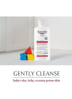 Eucerin Baby Eczema Relief Cream And Body Wash 400Ml  - Image 3