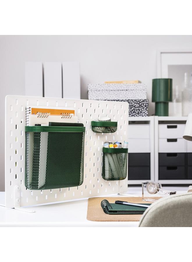 Storage Basket, Set Of 3, Green - Image 2