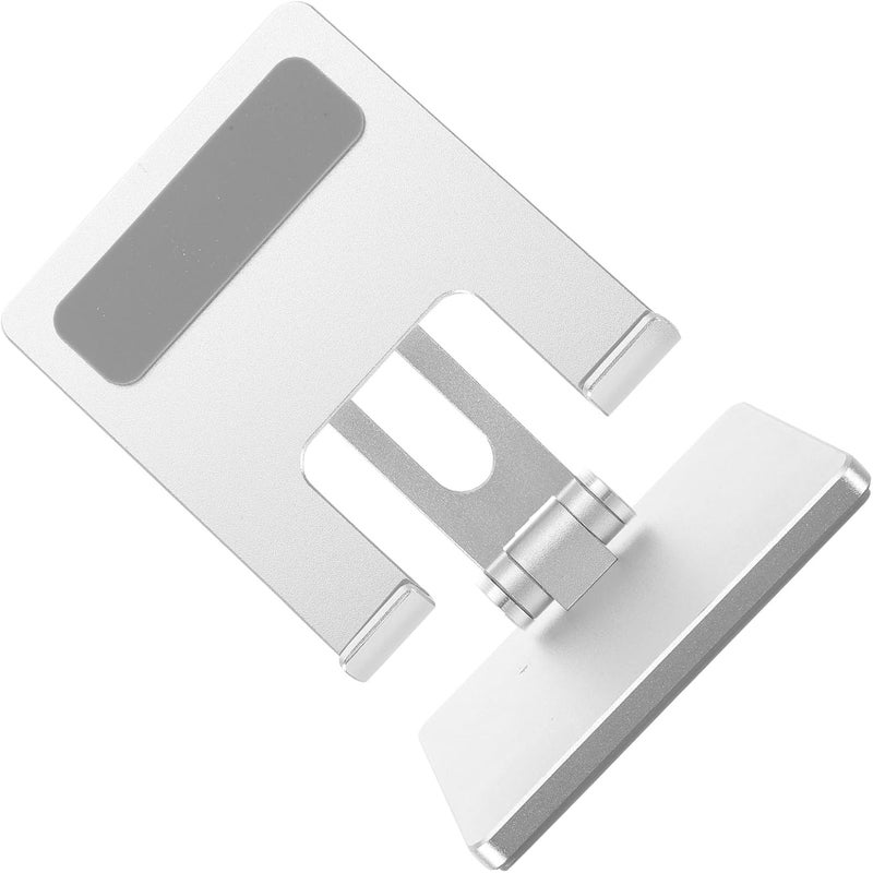 Adjustable Foldable Tablet Stand Universal Desktop Holder Multi-Angle Metal Tablet Bracket for Tablet and Kitchen Use - Image 1