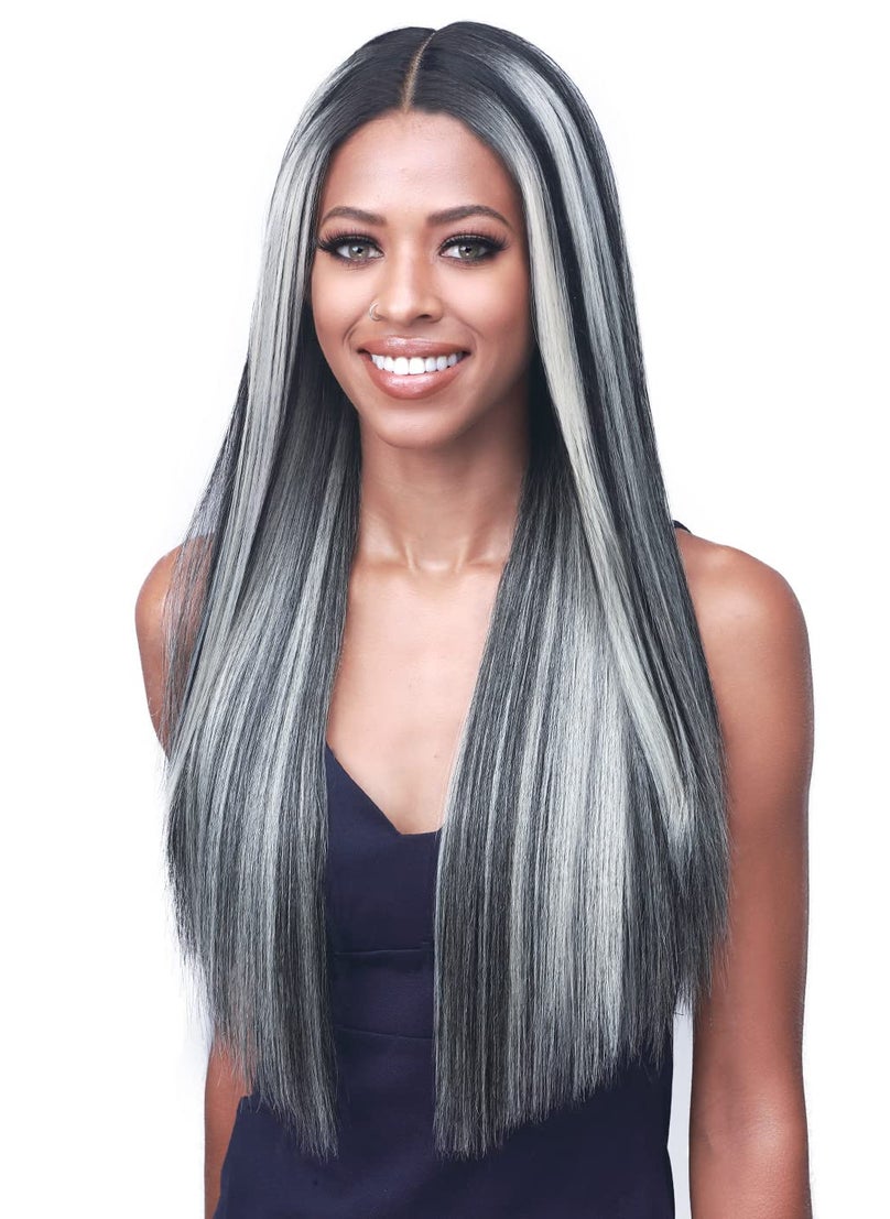 BOBBI BOSS Bobbi Boss Synthetic Hair HD Lace Front Wig  MLF703 SICILY 55 HD Lace Wigs with Glueless Grip Series High Heat Resistant Wigs TBNB1B613 