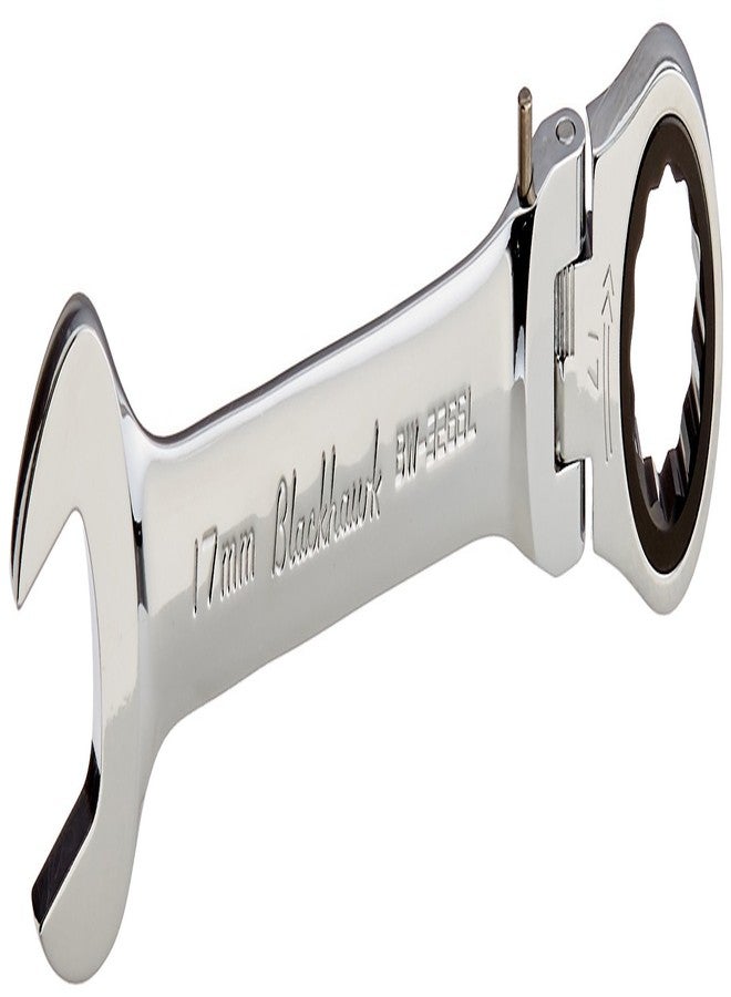 Proto Blackhawk By Proto BW-3266L 12 Point Combination Locking Flex-Head Ratcheting Wrench, 17mm - Image 2