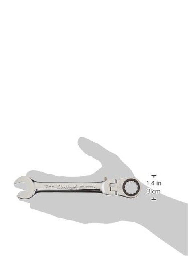 Proto Blackhawk By Proto BW-3266L 12 Point Combination Locking Flex-Head Ratcheting Wrench, 17mm - Image 3