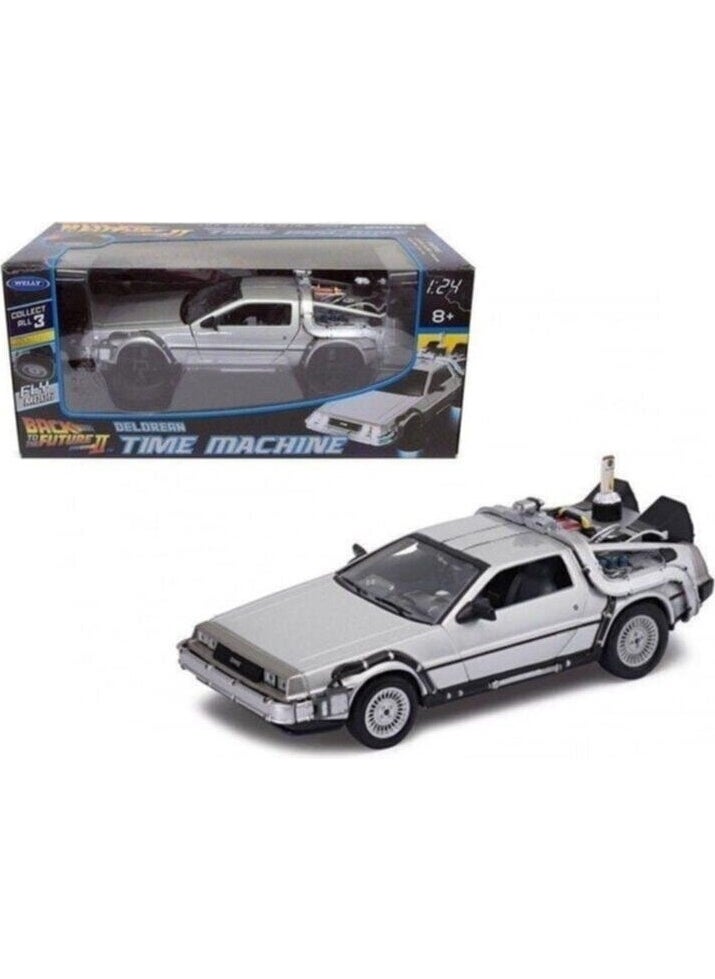 Welly - Back to the Future Series 2 Metal Model Car Legendary Delorean 1:24scale - Image 1