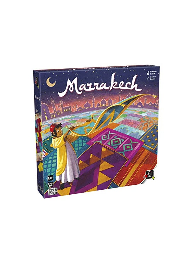 Gigamic Marrakech | Strategy Game for Families and Adults | Ages 8+ | 2 to 4 Players | 20 Minutes - Image 1