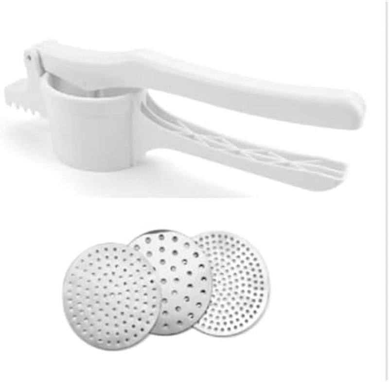 Farberware Professional Potato Ricer, 3 Interchangable Stainless Steel Ricing Disc Sizes, Large Capacity Ricer - Image 1