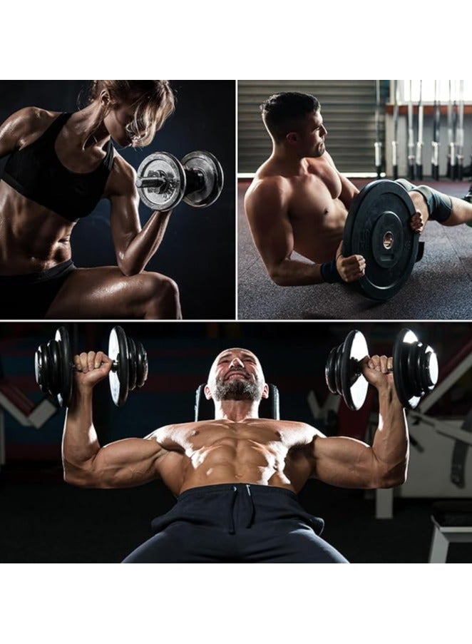 SPORT Cast Iron Weight Plates Set 2 x 5 kg 30 mm Weight Plates Dumbbell Weight Weights - Image 2