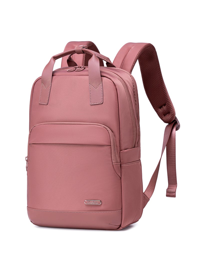 Chantria Premium Lightweight Laptop Backpack for Women Water Resistant Multifunctional Anti-Theft Daypack for Casual/Office/School/College, CB00762-Nostalgia Rose - Image 1