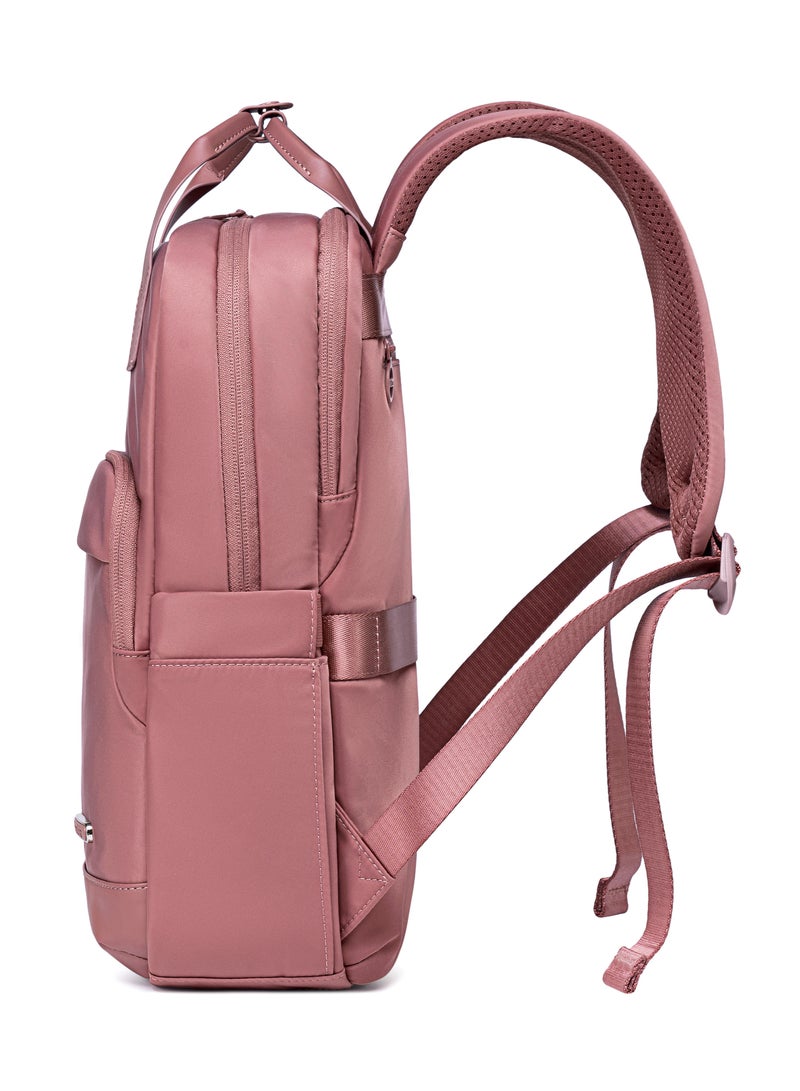 Chantria Premium Lightweight Laptop Backpack for Women Water Resistant Multifunctional Anti-Theft Daypack for Casual/Office/School/College, CB00762-Nostalgia Rose - Image 2