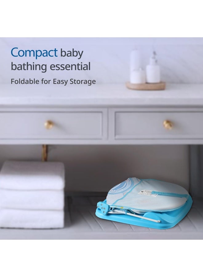 Luvlap Jungle Tales Baby Bather for Baby 3-12 Months, Baby Bath Chair, 3 Position Adjustable, Washable Soft Mesh, for Babies Upto 9 Kg, Large Seat (Multicolor) - Image 5