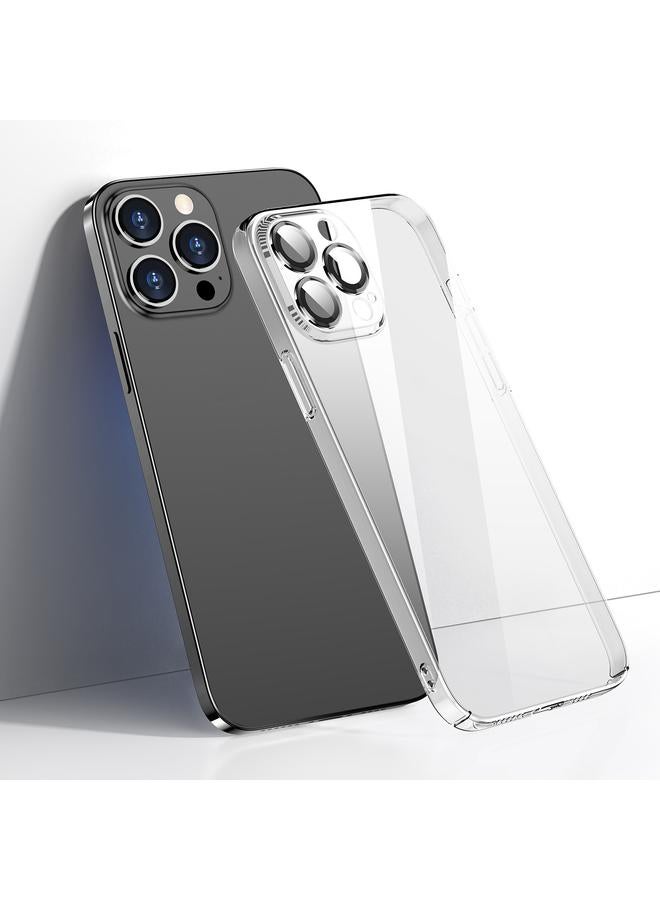 اس-توب جراب شفاف لهاتف iPhone 13 Pro مع فيلم عدسة - Image 1