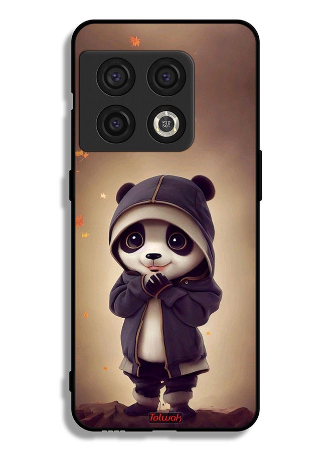 Tolwak OnePlus 10 Pro 5G Protective Case Cover Cute Little Panda - Image 2