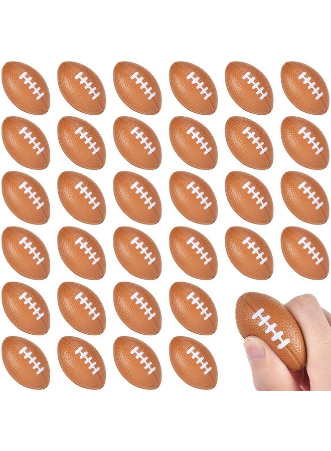 Uogw 36Packs Football Stress Balls, Mini Foam Squeeze Sports Balls for Party Supplies and Outdoor Games - Image 1