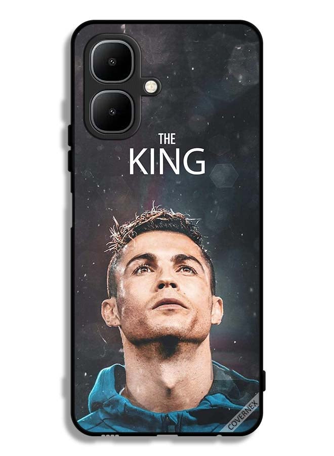 Covernex Tecno Pop 10 Protective Case Cover Ronaldo The King