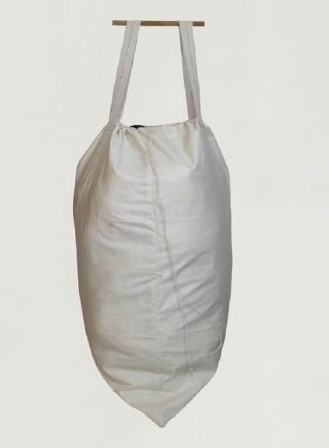 WUD 2 Pcs Laundry Peg Bag for Laundry Clothes with Strong Handles, Material -Cotton - Image 4
