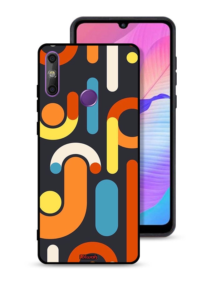 Tolwak Huawei Enjoy 20e Protective Case Cover Pattern - Image 1